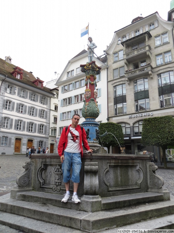 BELLINZONA. TREN y BARCO WILHELM TELL. LUCERNA - Suiza en tren con Swiss pass (4)