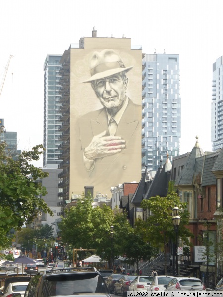 Mural de Leonard Cohen
Mural de Leonard Cohen
