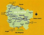 Mapa Vall d' Aran