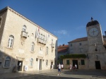 Plaza. Ayuntamiento, san Esteban y Torre del reloj
