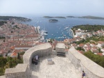 Vistas de Hvar desde la fortaleza