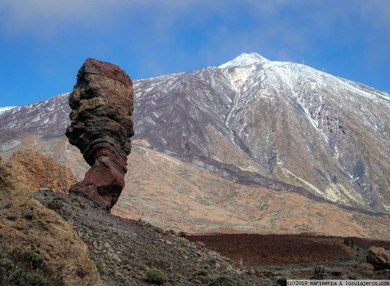 Opiniones Teide Andando 2024 en Islas Canarias: El Teide y el Roque Cinchado