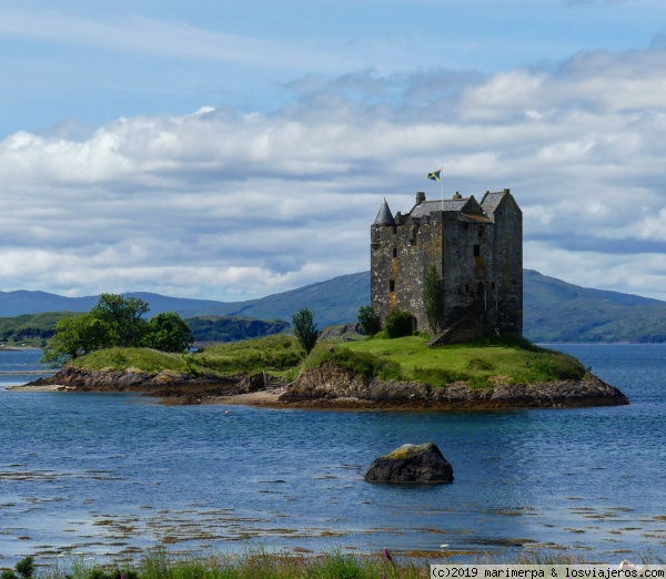 Castle Stalker - Escocia
Uno de los muchos castillos de Escocia, con la particularidad de estar en una isla.
