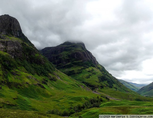 Valle de Glencoe - Escocia
La carretera que recorre el valle de Glencoe es una de las más bonitas de Escocia.
