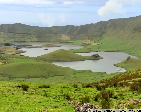 Cadeirão de Corvo - Azores
El caldeirão de Corvo, la isla más pequeña de las Azores, tiene unas preciosas lagunas de su interior.
