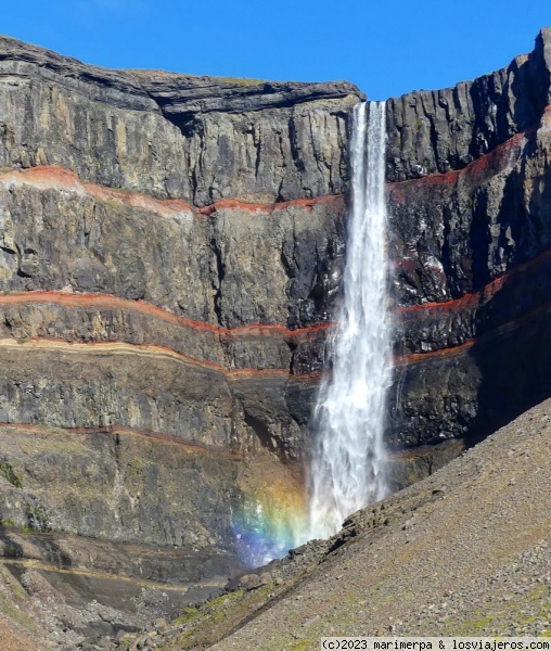 Hengifoss
Hengifoss, en el este de Islandia
