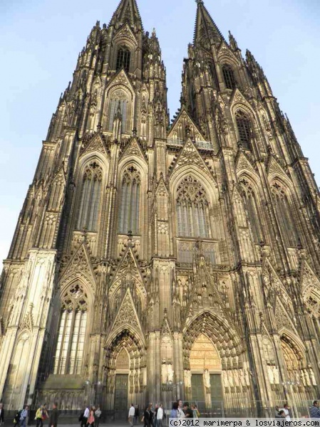 Catedral de Colonia
La Catedral de Colonia es la más alta de Europa, con 153 metros de altura (que se pueden subir por escaleras)
