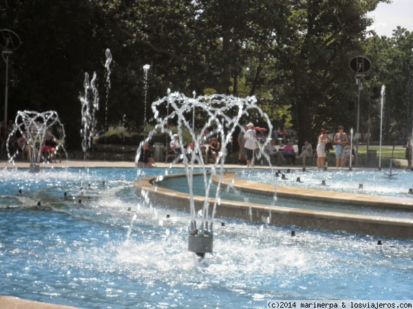 Fuente Musical de la Isla Margarita
Detalle de la Fuente Musical de la Isla Margarita, en Budapest.
