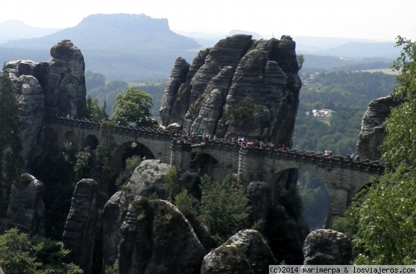 Puente del Bastei
Puente del Bastei, en la Suiza Sajona
