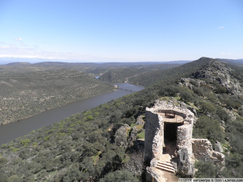 Foro de Monfragüe: Vistas desde el Castillo de Monfragüe