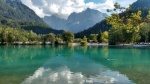 Lago Jasna
Lago, Jasna, Alpes, Eslovenos, junto