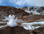 Nieve en el Teide