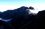 Nubes subiendo al Pico Ruivo