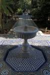 Uno de los patios del palacio Bahia - Marrakech