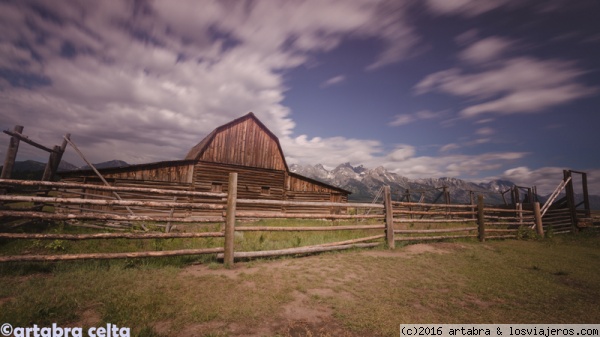 Mormon Row
Antigua granja de los mormones, Mormon Row en Grand Teton National Park en Wyoming (EEUU).
