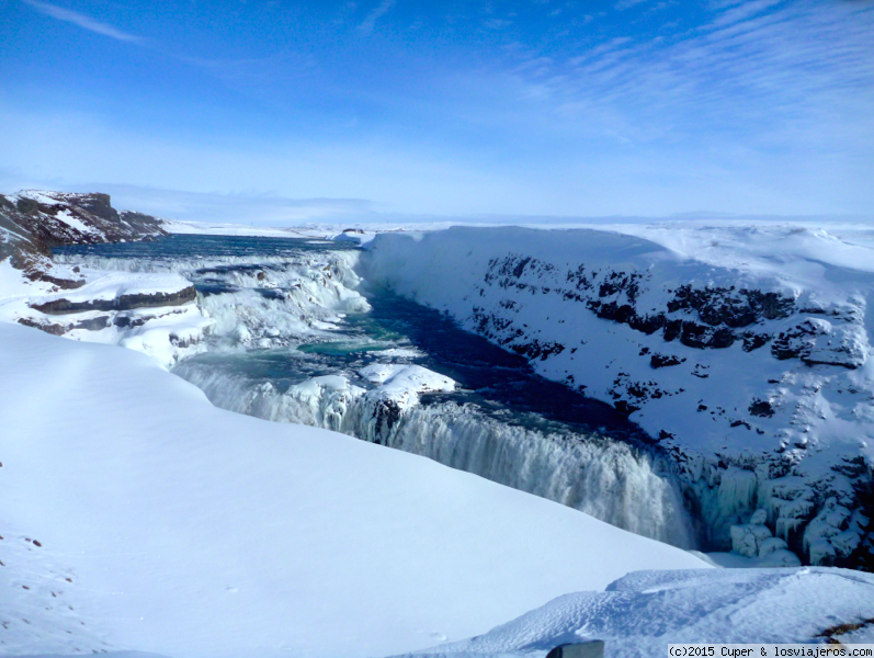 Forum of Aguas Termales: Cascada de Gullfoss (Islandia)