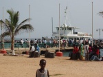 Senegal - Gorée Island - Landing