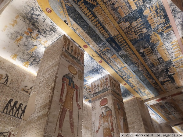 Egipto - Luxor - Valle de los reyes - Tumba de Ramsés V/VI
Egipto - Luxor - Valle de los reyes - Tumba de Ramsés V/VI
