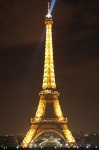 Luces nocturnas
París Eiffel Torre Noche Luces Brillar