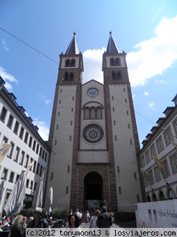 catedral st kilian
obra maestra del romanico aleman
