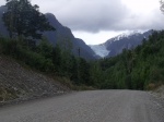 Hanging Glacier from the southern highway