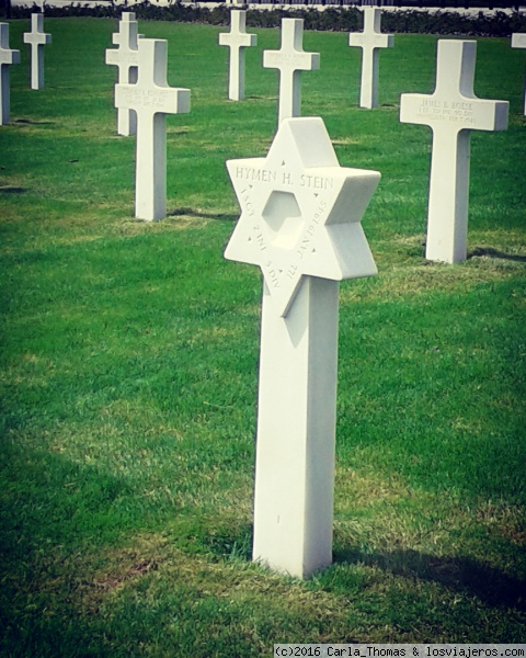 Cementerio Americano en Hamm
Lápida con la estrella de David en el cementerio Americano de Hamm. Luxemburgo.
