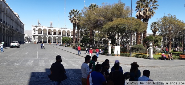 Plaza de Armas de Arequipa
Plaza de Armas de Arequipa, la ciudad blanca
