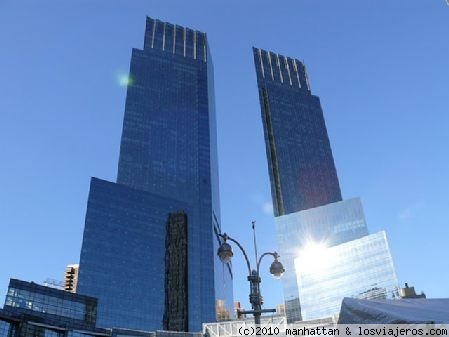 Las Torres Time Warner
Situadas en la plaza de Columbus Circle.
