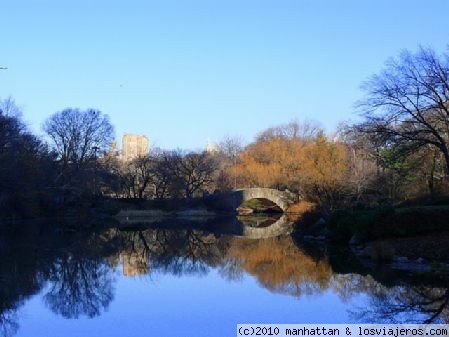 The Pond en Central Park
El puentecito tan famoso que en todas las pelis cruzan los enamorados.
