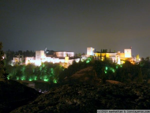 La Alhambra de nche
La Alhambra vista desde el mirador de San Nicólás.
