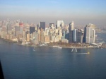 Manhattan from the air.