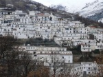 Trevélez pueblo de la Alpujarra famoso por sus jamones