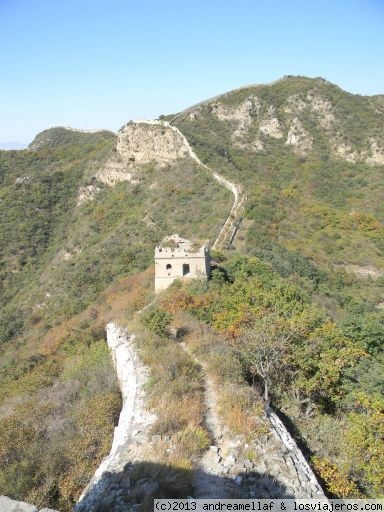 Gran Muralla sin restaurar (original)
Zona de la gran muralla que no ha sido restaurada y que puede visitarse
