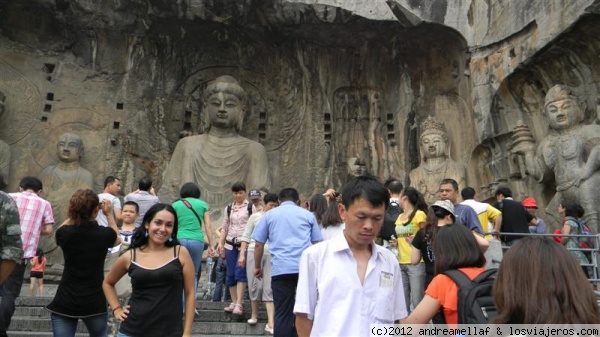 Longmen
Otra foto de las grutas de Longmen
