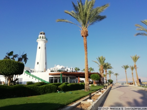 Faro de Sharm el Sheik
Dentro del Hotel Meliá Sinaí
