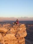 Roca del coyote, valle de la luna y salar de Atacama