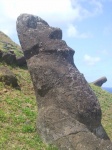 Moai Volcan Ranu Raraku