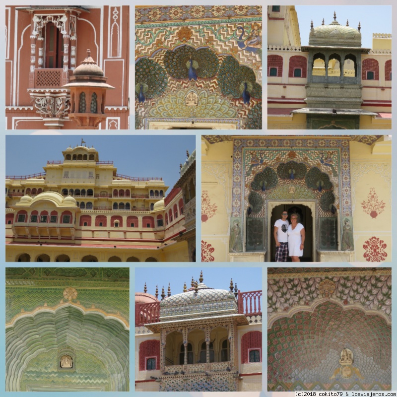 NEPAL E INDIA UNA AVENTURA MIL DESTINOS (en construcción) - Blogs de India - JAL MAHAL-HAWA MAHAL(PALACIO DE LOS VIENTOS)-PALACIO DE LA CIUDAD (4)