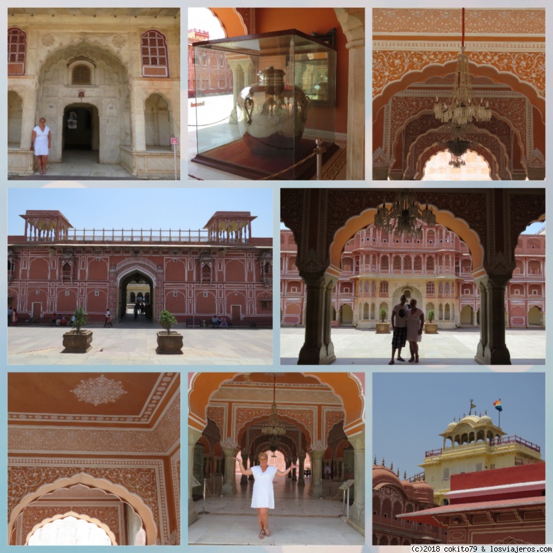 NEPAL E INDIA UNA AVENTURA MIL DESTINOS (en construcción) - Blogs de India - JAL MAHAL-HAWA MAHAL(PALACIO DE LOS VIENTOS)-PALACIO DE LA CIUDAD (5)