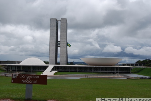 Congreso Nacional de Brasil
Congreso Nacional de Brasil (en Brasilia).
