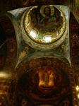Interior iglesia Sangre derramada de San Petersburgo