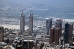 URBAN LANDSCAPE FROM THE AIR. DUBAI