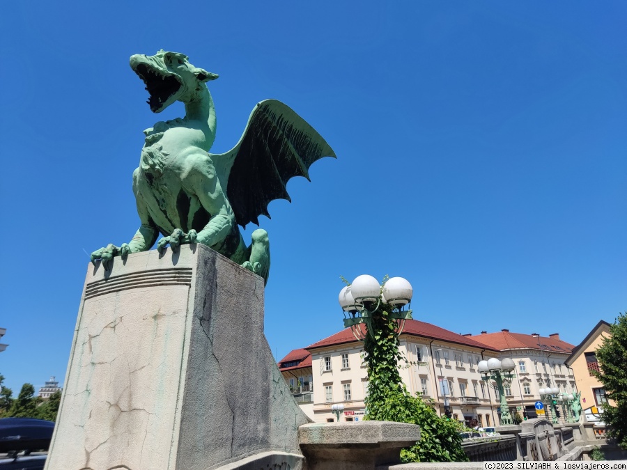 Forum of Liubliana: Puente del Dragon - Ljubljana (Liubliana)