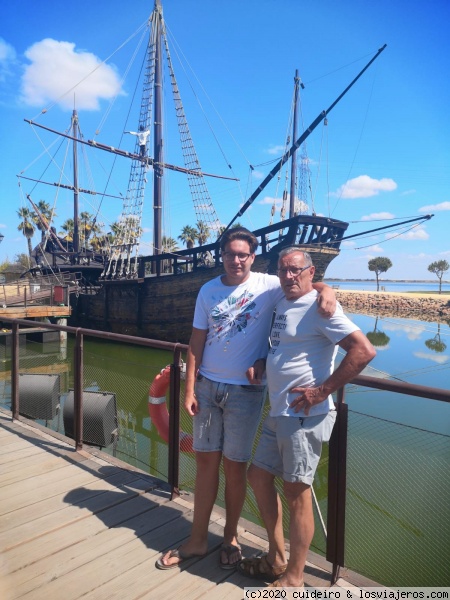 museo muelle de las carabelas
un paseo antes de embarcar
