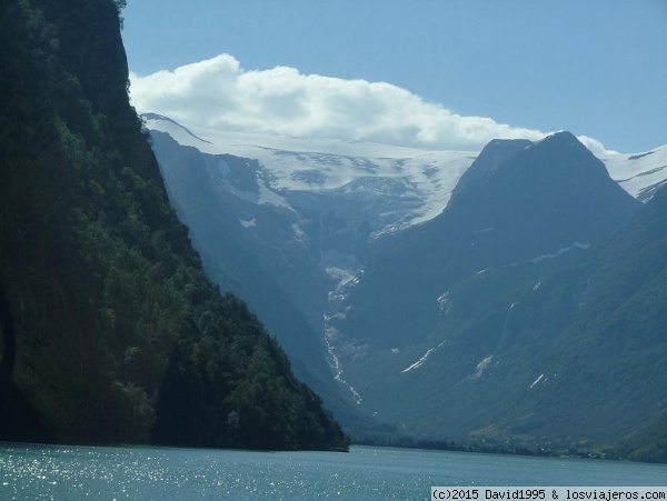 Geiranger (Noruega)
Geiranger, paisajes del glaciar Briksdalbreen
