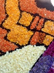 Detalle del tapiz Floral
infiorata, noto, sicilia, val di noto, barroco, mayo