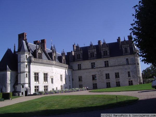 Castillo de Amboise
Vista General del castillo
