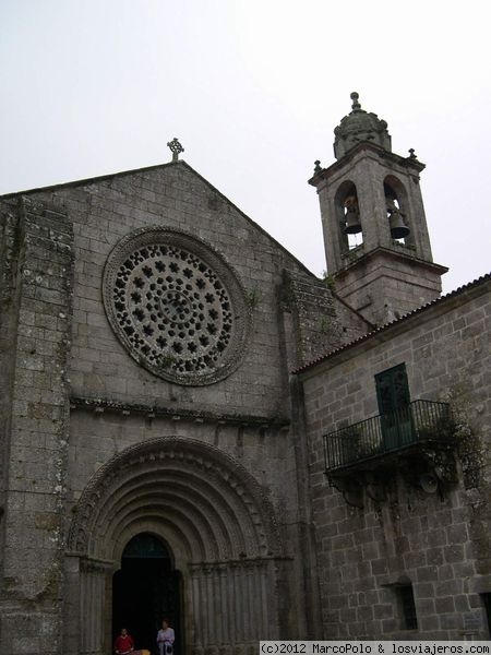 Fachada Monasterio Armenteira en Meis
Precioso monasterio medieval en la provincia de Pontevedra
