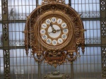 Reloj del vestíbulo del Museo d'Orsay