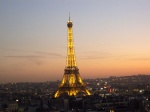 Torre Eiffel desde el Arco del Triunfo